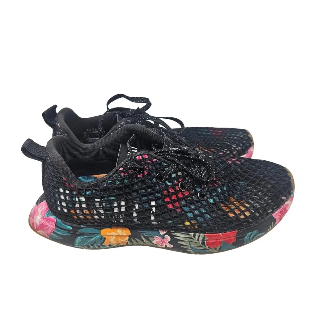 NOBULL Mesh Runner Tropical Floral Training Shoes Women 7 Sneaker